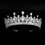 PLATINUM-PLATTED-BRIDAL-TIARA-CODE-DF-04