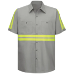 Construction work shirts short sleeves