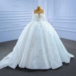 Front Heart wedding Dress Elegant