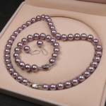 Purple pearl set for women