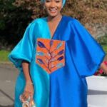 Mikado satin Boubou