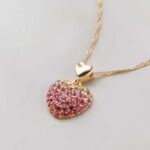 Heart felt love necklace